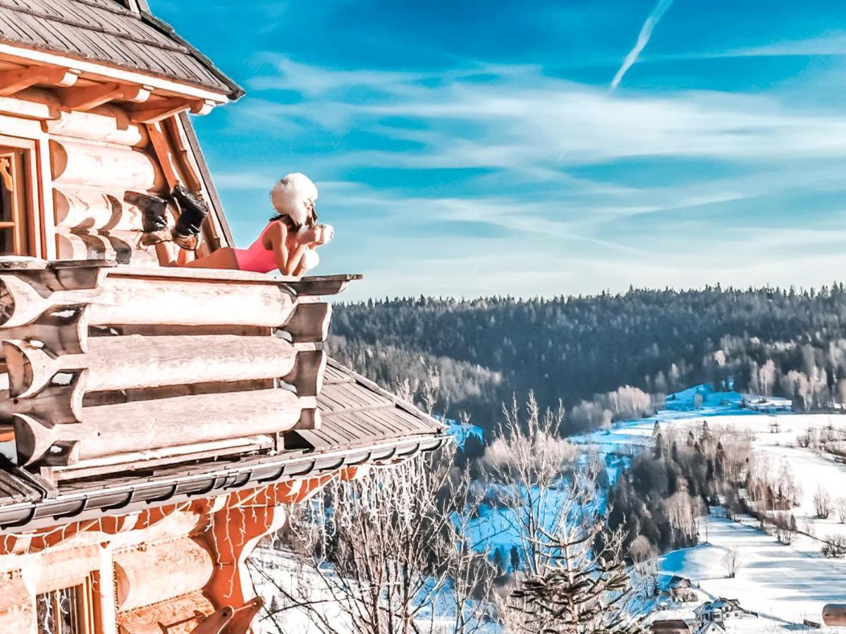 Jarogowka Stylowy Dom Goralski Obidowa Exteriör bild